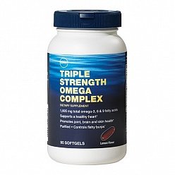 GNC Triple Strength Fish Oil - рыбий жир "Тройная сила"  без вкуса и запаха (60 капсул)